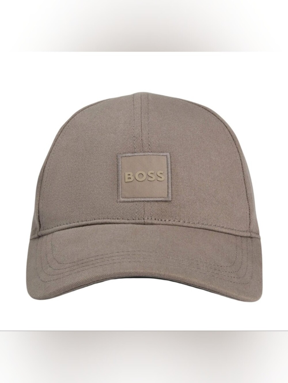 NWT Hugo Boss Derrel Tonal Square Logo Cotton Adjustable Hat Men's - Picture 3 of 6